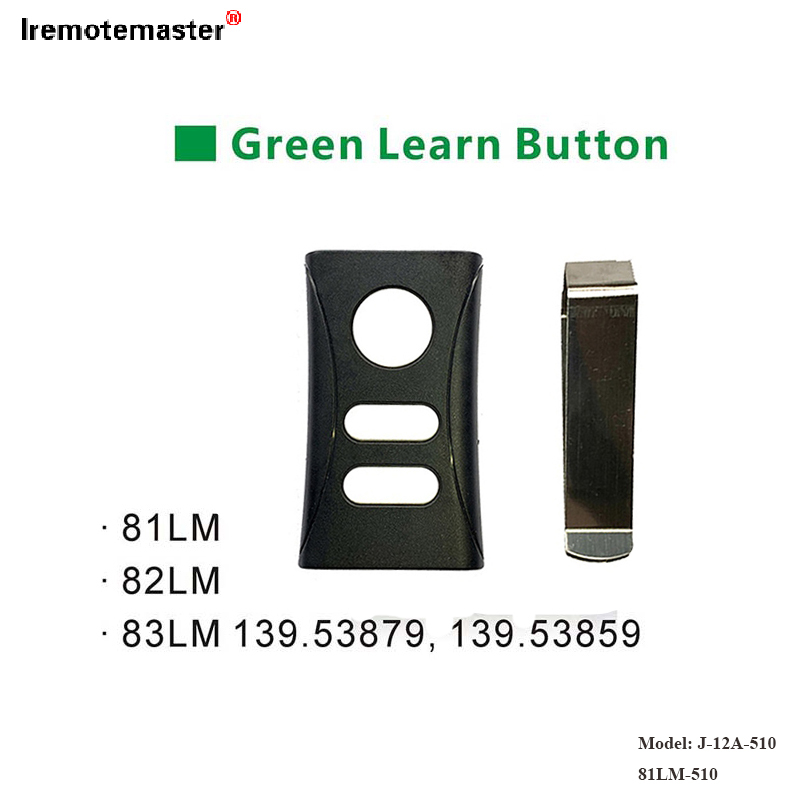 Per 81LM 82LM 83LM Green Learn Button 390MHz Garage Door Replacement Remote