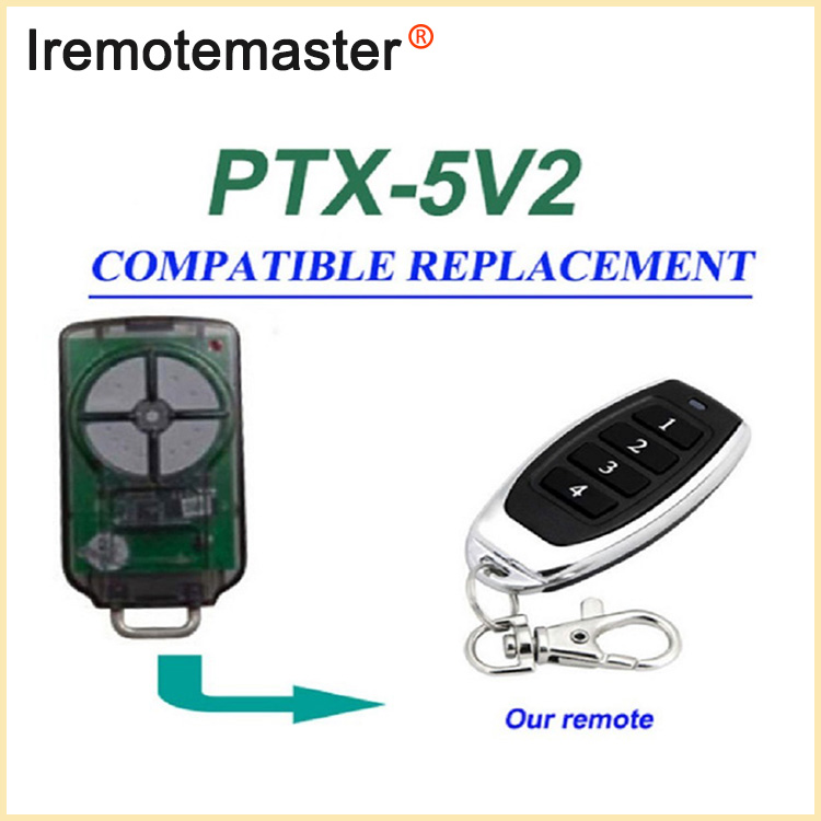 Per PTX5V2 PTX-5 Sostituzione Remota di Porta di Garage 433.92MHz